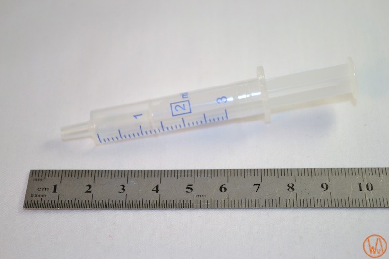 Spritze 3ml ohne Nadel