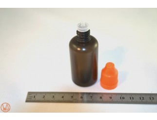 30 ml Tropf-Flasche PET in schwarz ( transluzent )