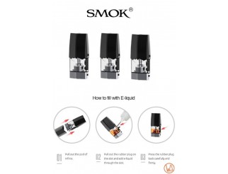 Smok Infinix Pod Nachfülltanks 3er Pack